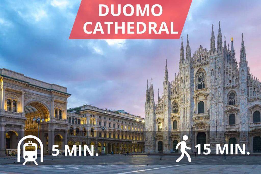 Duomo In 10 Minutes - Modern Close To Cadorna Station Apartment Milan Exterior photo